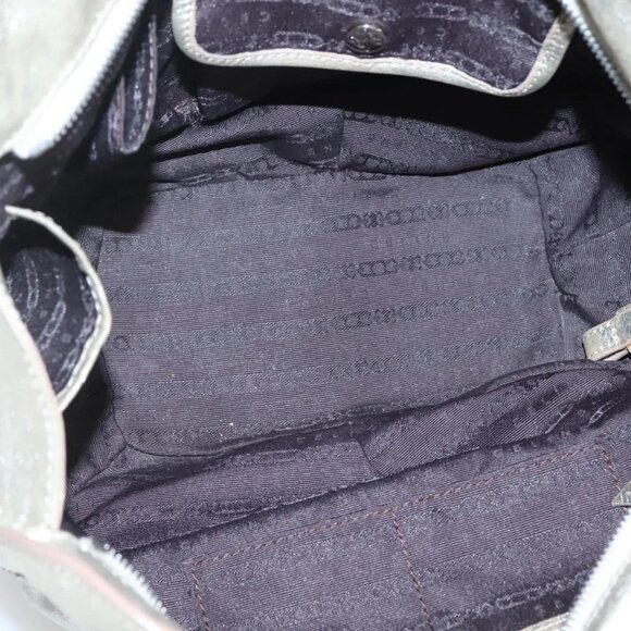 CELINE Tote Bag Leather Gold Tone Auth BD2202 - Picture 11 of 16